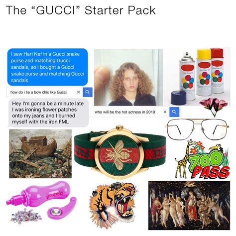 justknock gucci|Gucci memes.